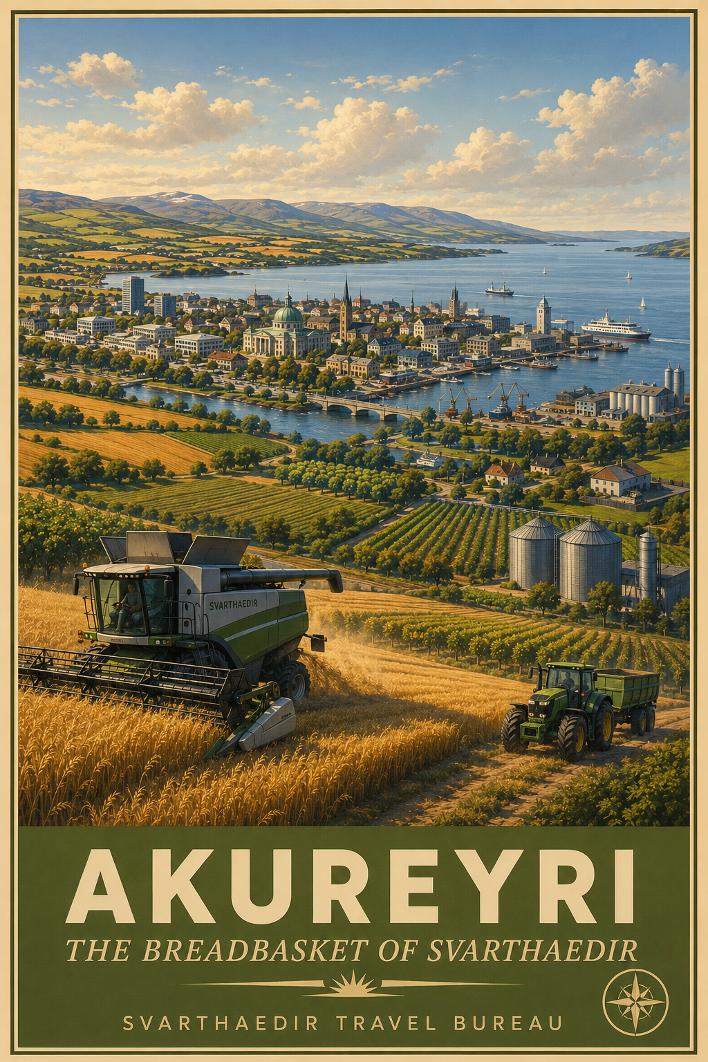 Akureyri, the breadbasket of Svarthaedir